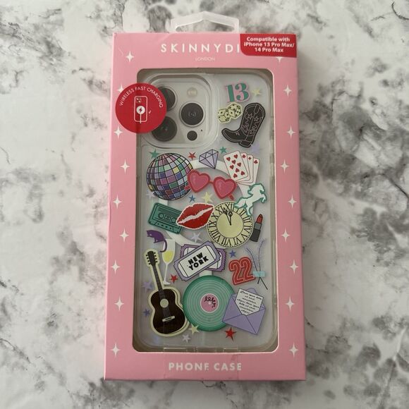 Skinny Dip London Taylor Swift Inspired Phone Case iPhone 13 / 14 Pro Max NEW! - Picture 1 of 4